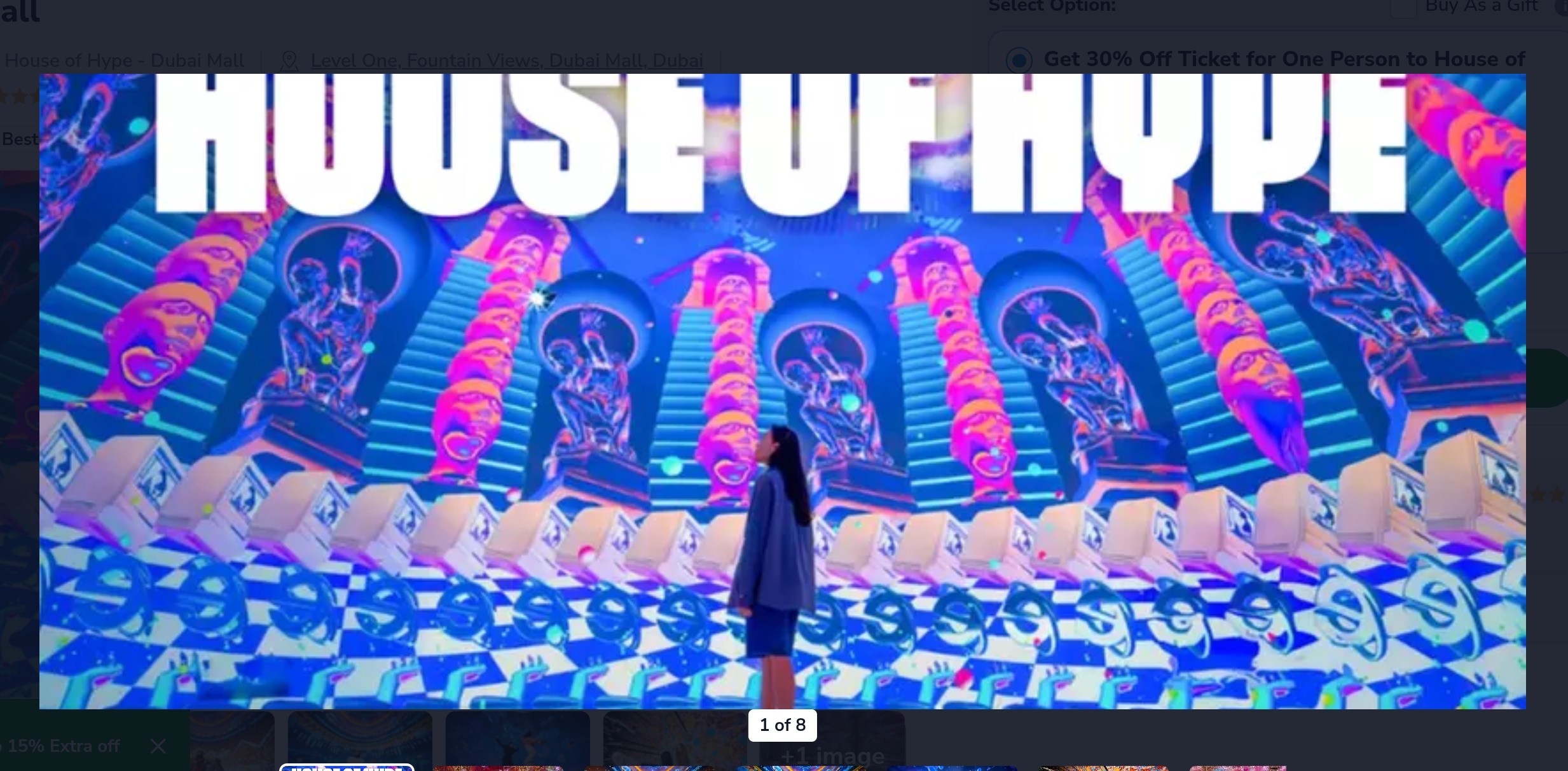 Get 30% Off Ticket for One Person to House of Hype