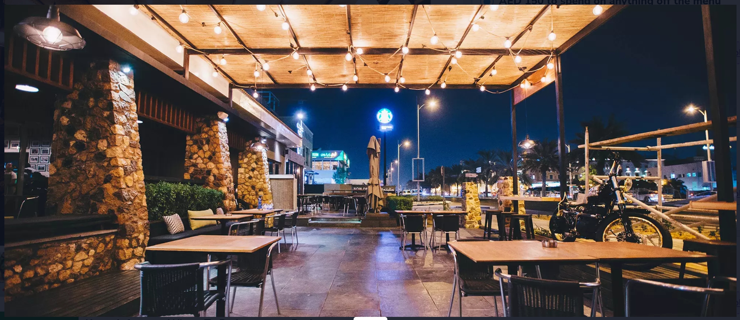 Up to  P300 to Spend on LUNCH & DINNER at Bikers Cafe (Up to 48% Off)