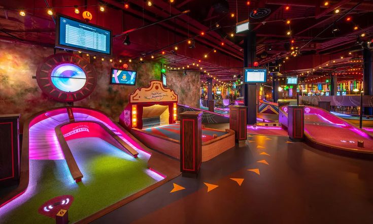 Upscale, Tech-Infused Mini Golf for 2 or 4